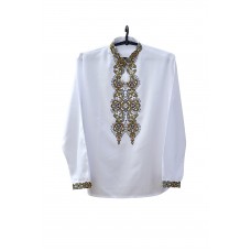 Embroidered shirt "Golden Crown"